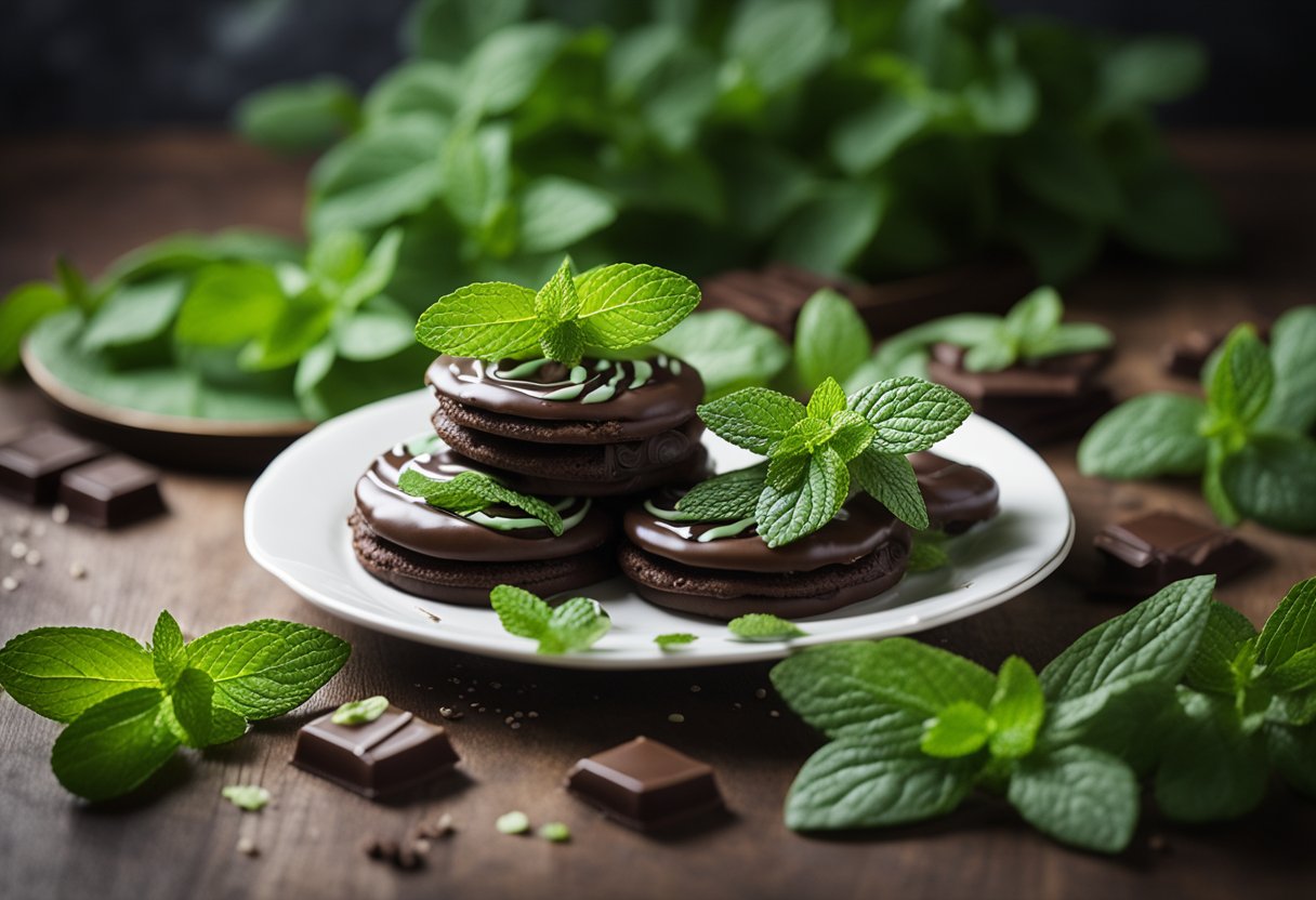 Fudge Mint Cookies