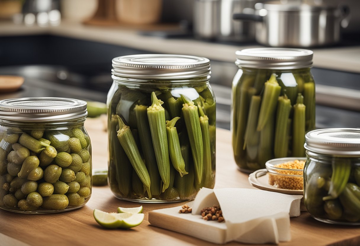 pickled okra recipe