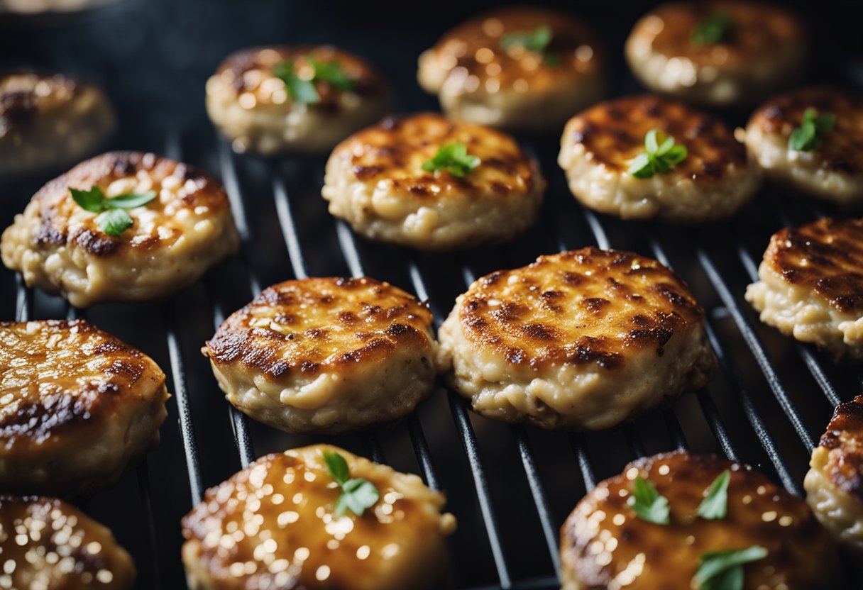 Lamb Patties in Oven