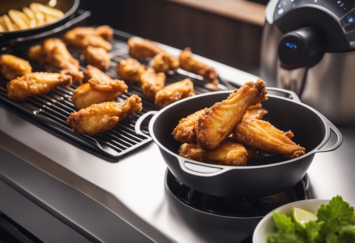 Crispy Air Fryer Wings Recipe Without Baking Powder