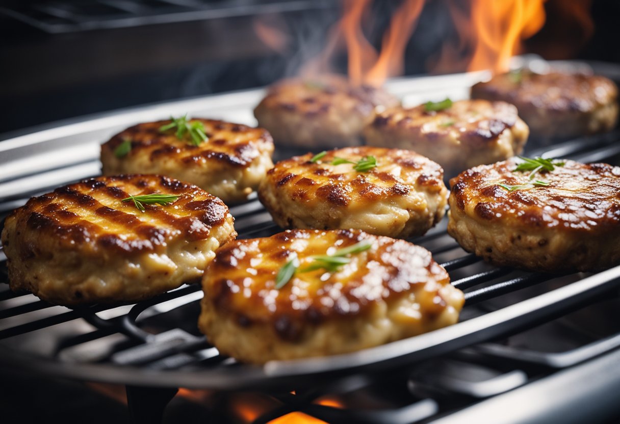 Lamb Patties in Oven