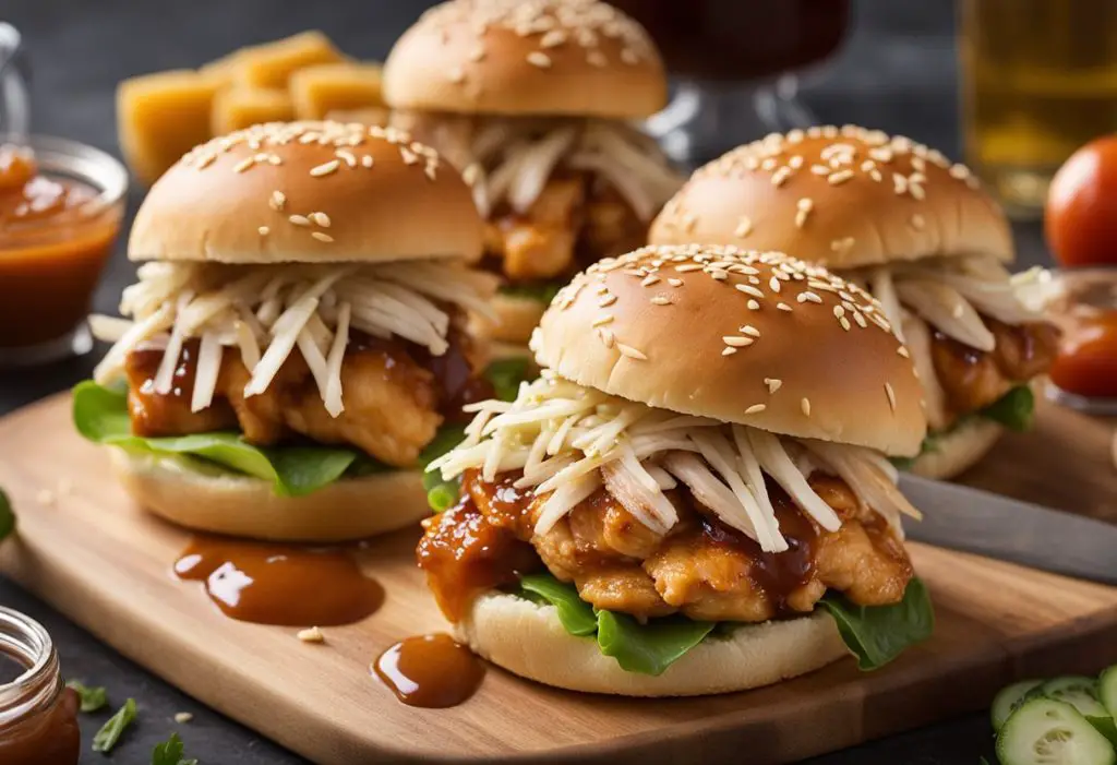 BBQ Chicken Sliders