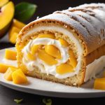 Mango Chantilly Swiss Roll