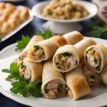 Turkey and Stuffing Roll Ups