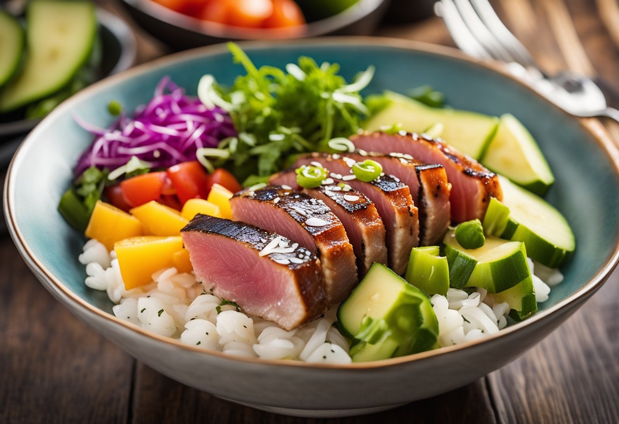 Seared Tuna Poke Bowl