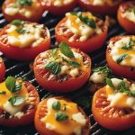 Grilled Tomatoes with Zesty Italian and Cheese