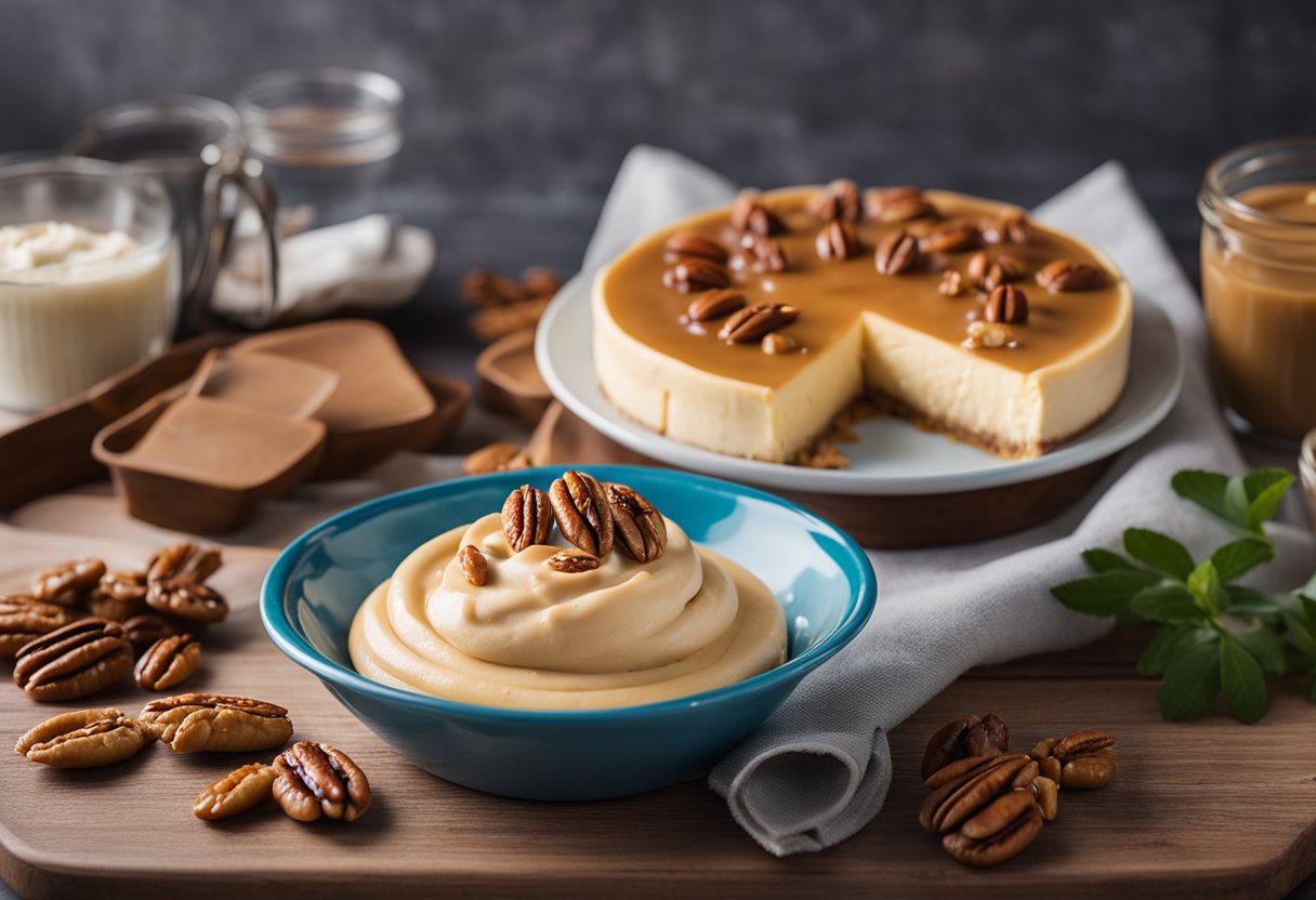 Delicious Salted Caramel Cheesecake Dip with Pecans Recipe ...