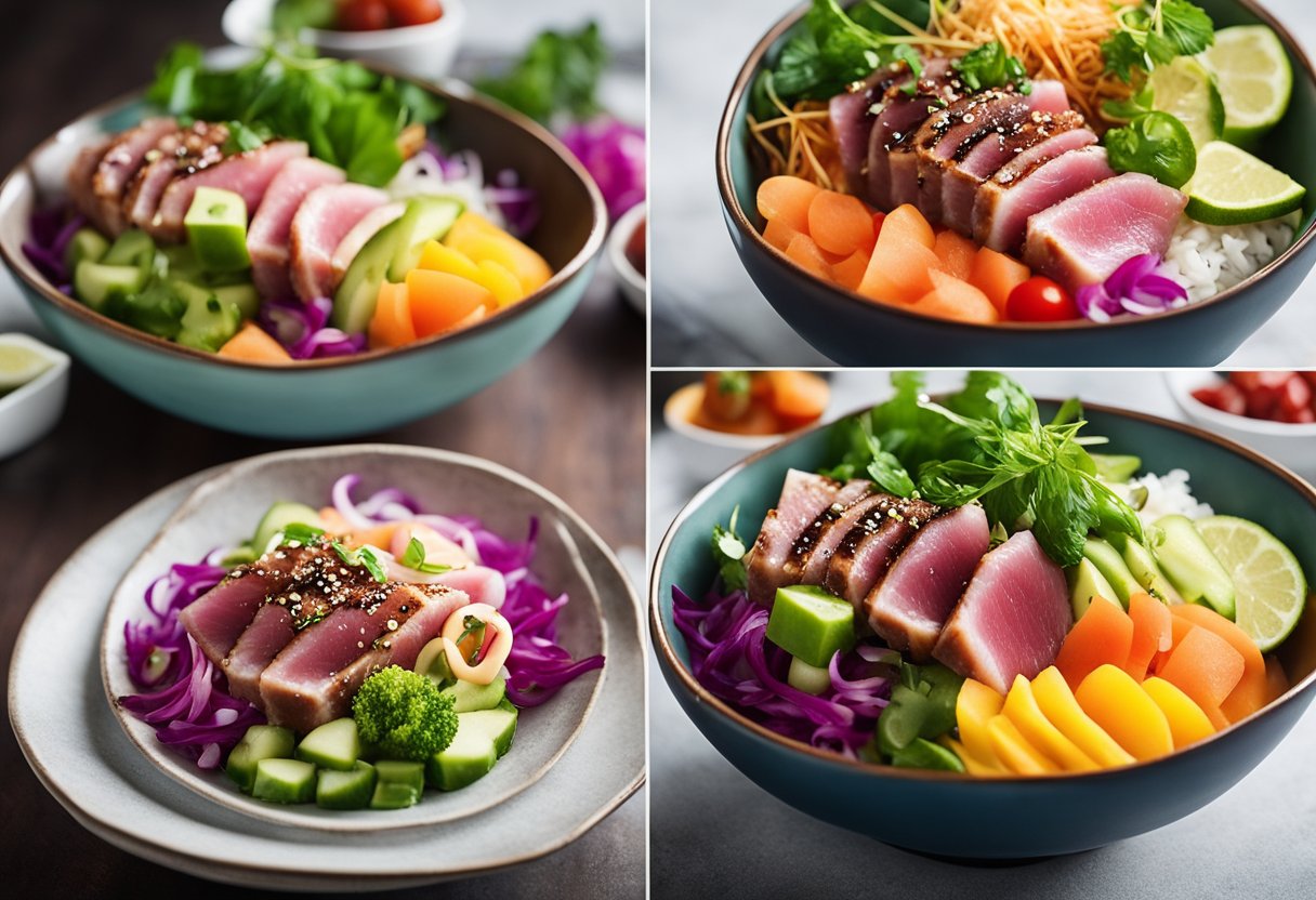 Seared Tuna Poke Bowl