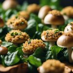 Spinach Stuffed Mushrooms