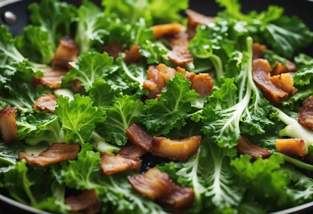 Mustard Greens with Bacon
