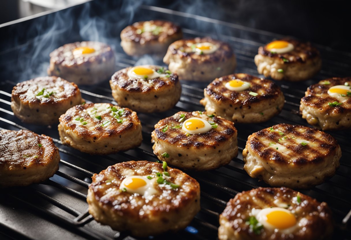 Lamb Patties in Oven