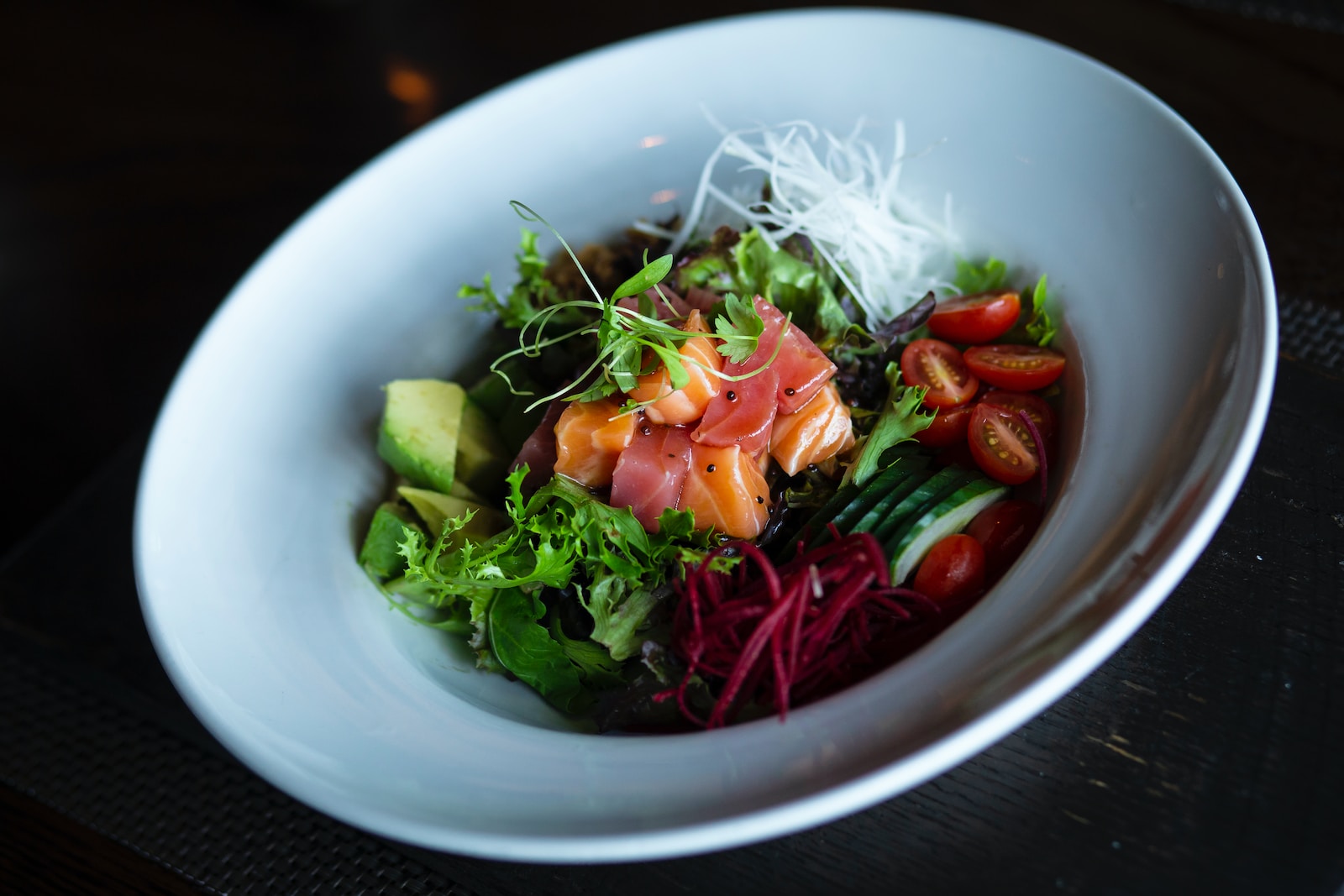 Seared Tuna Poke Bowl