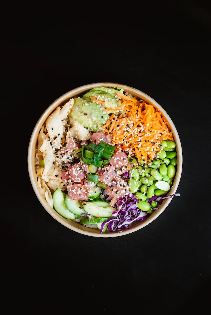 Seared Tuna Poke Bowl