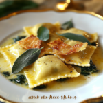 Ricotta and Spinach Ravioli