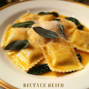 Ricotta and Spinach Ravioli