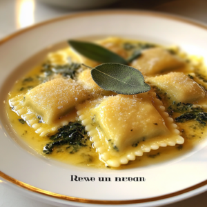 Ricotta and Spinach Ravioli