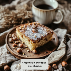 Hazelnut Coffee Cake