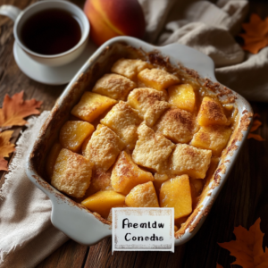 Peach Cobbler Delight

