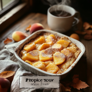 Peach Cobbler Delight
