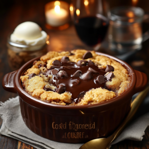 Chocolate Chip Cookie Cobbler