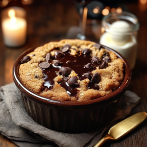 Chocolate Chip Cookie Cobbler