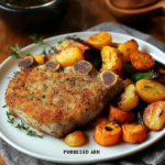 Herb Breaded Pork Chops