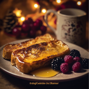Overnight Crème Brûlée French Toast: 