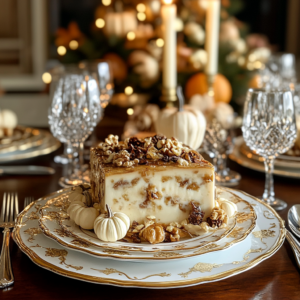 Butter Pecan Praline Poke Cake