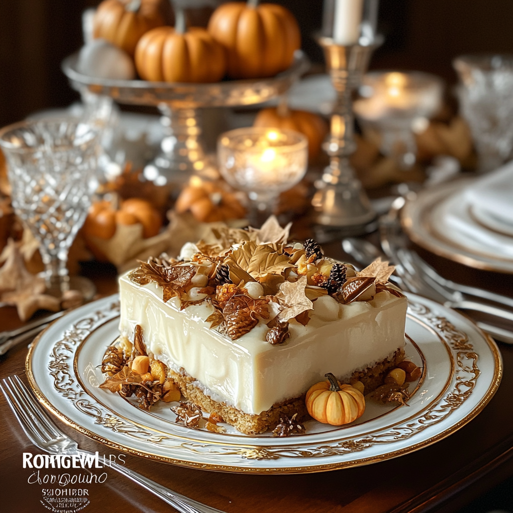 Butter Pecan Praline Poke Cake