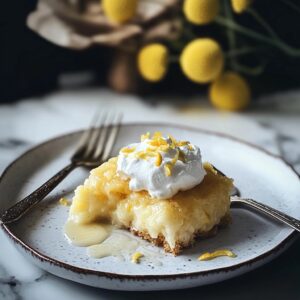 Magic Lemon Cobbler