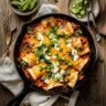 Beef Skillet Enchiladas