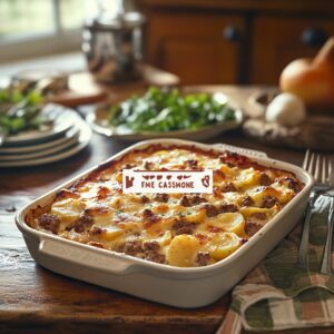 Easy Hamburger Potato Casserole