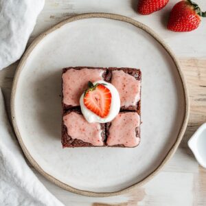 Strawberry Brownies