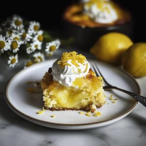 Magic Lemon Cobbler
