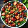 Strawberry Spinach Salad