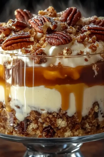 Pecan Pie Cheesecake Trifle